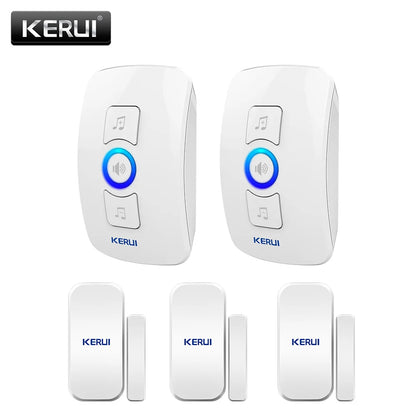 SafeChime™ Wireless Door Alert 🚪🔔