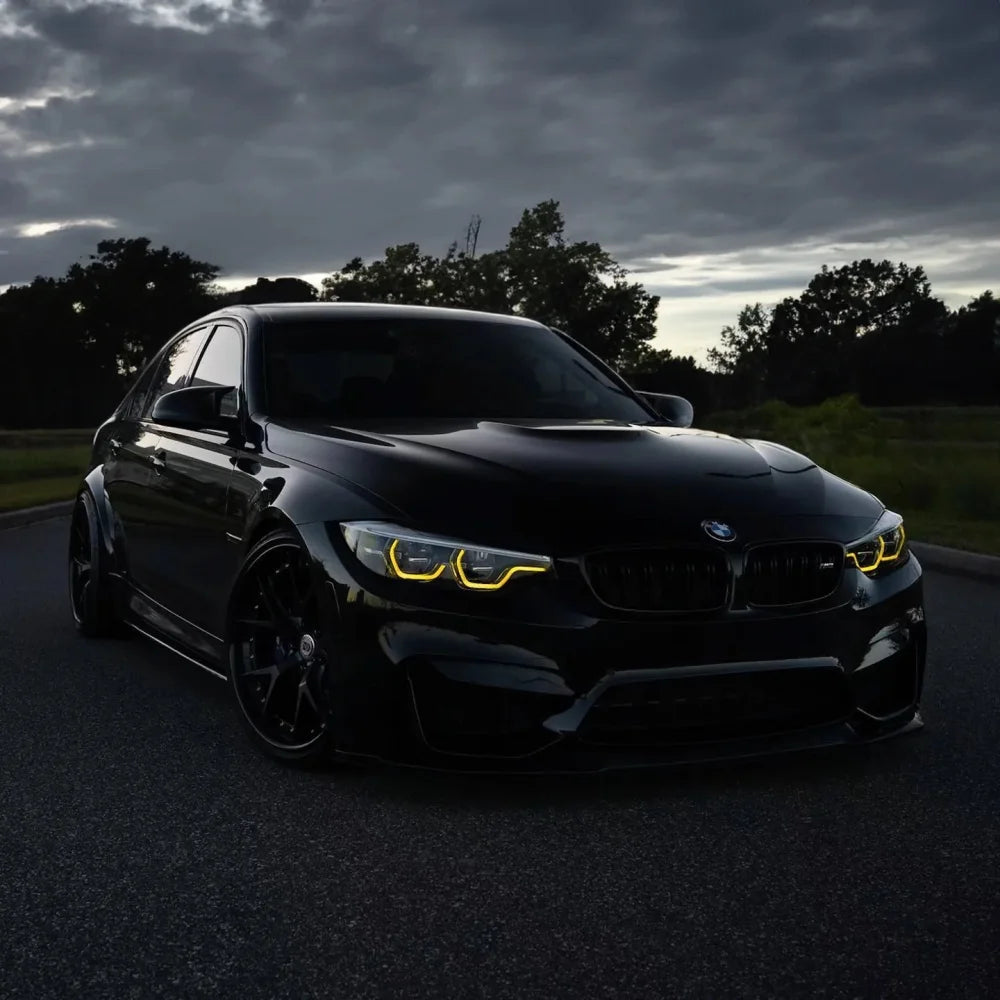 Amber Yellow Red Blue Angel Eyes DRL LED Lights for BMW F80 F82 M3 M4 Series Ikon Style Front Lamp Car Accessories LED Module