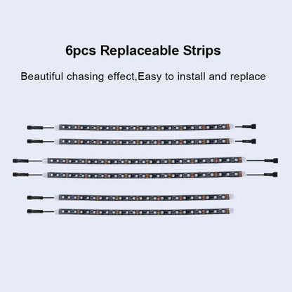 No.1 Selling Car Under Glow Kit 3 Years Warranty RGB Chasing LED Neon Underbody IP68 Waterproof RGBIC Underglow Light for Car