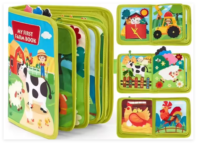 Montessori Felt Story Preschool Learning Toy