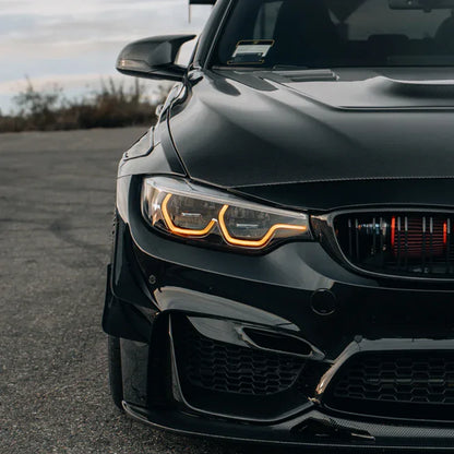 Amber Yellow Red Blue Angel Eyes DRL LED Lights for BMW F80 F82 M3 M4 Series Ikon Style Front Lamp Car Accessories LED Module