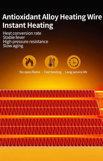 Winter Car Warm Air Blower Electric Heater High-Power Car Heating Heater Car Defrosting Snow Removal And Fog Removal