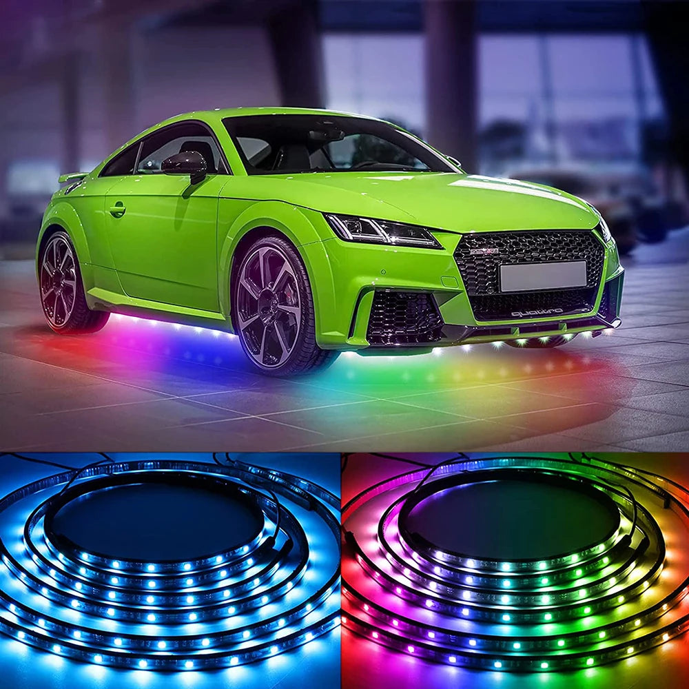 LED Underbody Strip Light Auto Decorative Ambient Lamp