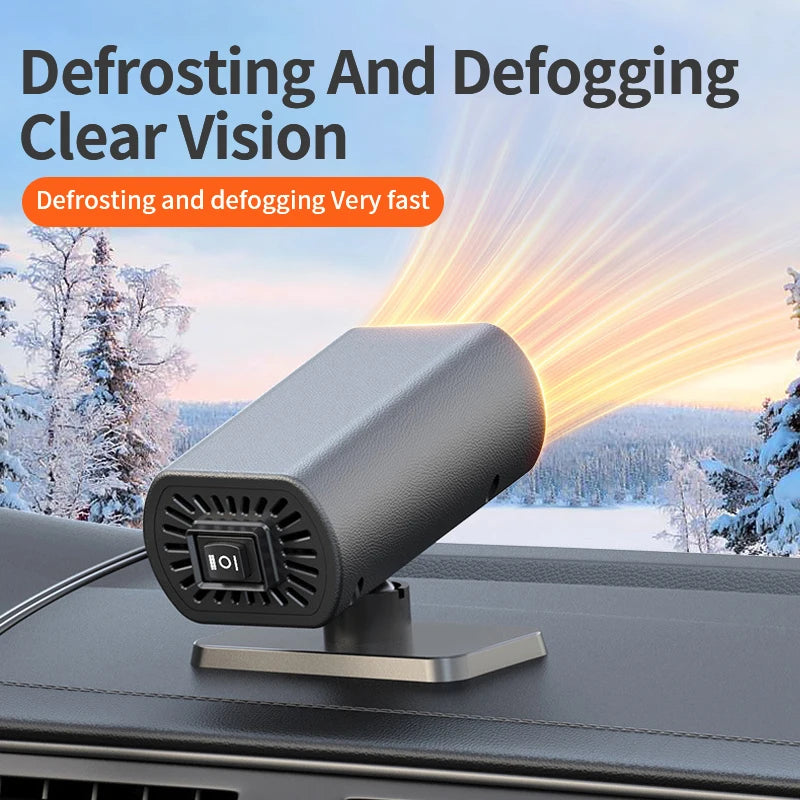 Winter Car Warm Air Blower Electric Heater High-Power Car Heating Heater Car Defrosting Snow Removal And Fog Removal