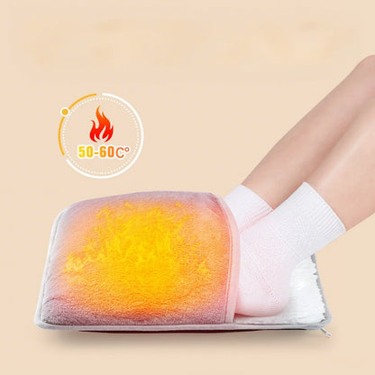 USB Portable Hand Warmer Rechargeable Plush Reusable Electric Foot Heater