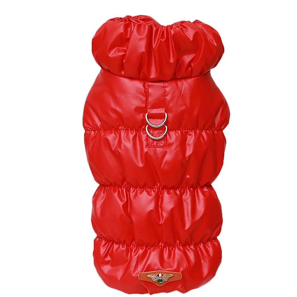 Winter Padded Puppy Cat Coat Jacket For Small Medium Dogs