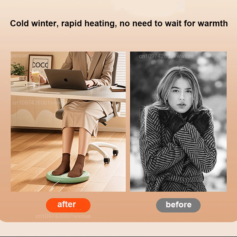 Foot Warmer Massager Promotes Blood Circulation in Feet