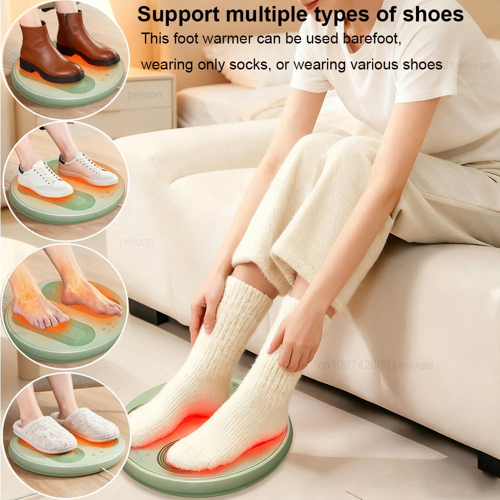 Foot Warmer Massager Promotes Blood Circulation in Feet