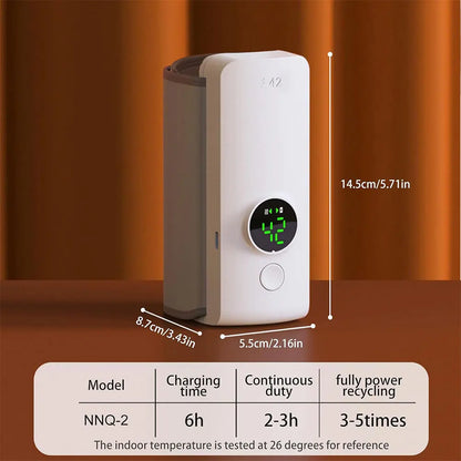 Rechargeable Portable Baby Bottle Warmer– Fast Heating, Travel-Friendly Design