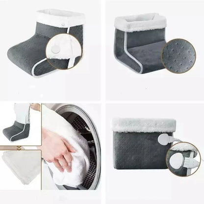 Super Soft Feet Heating Pad  6-Level Heating Foot  Boots for men and women