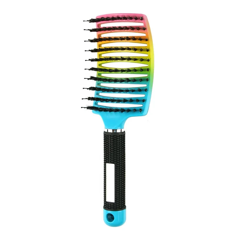 Professional Salon Hairdressing Comb Scalp MassageCombs Wet Curly Detangle Hair Brush for Barber Styling Tools