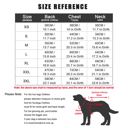 Winter Dog Clothes Outdoor Cold Proof Warm Dog Jacket