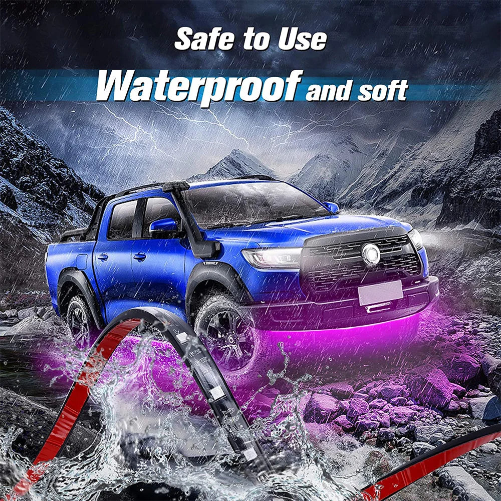 LED Underbody Strip Light Auto Decorative Ambient Lamp