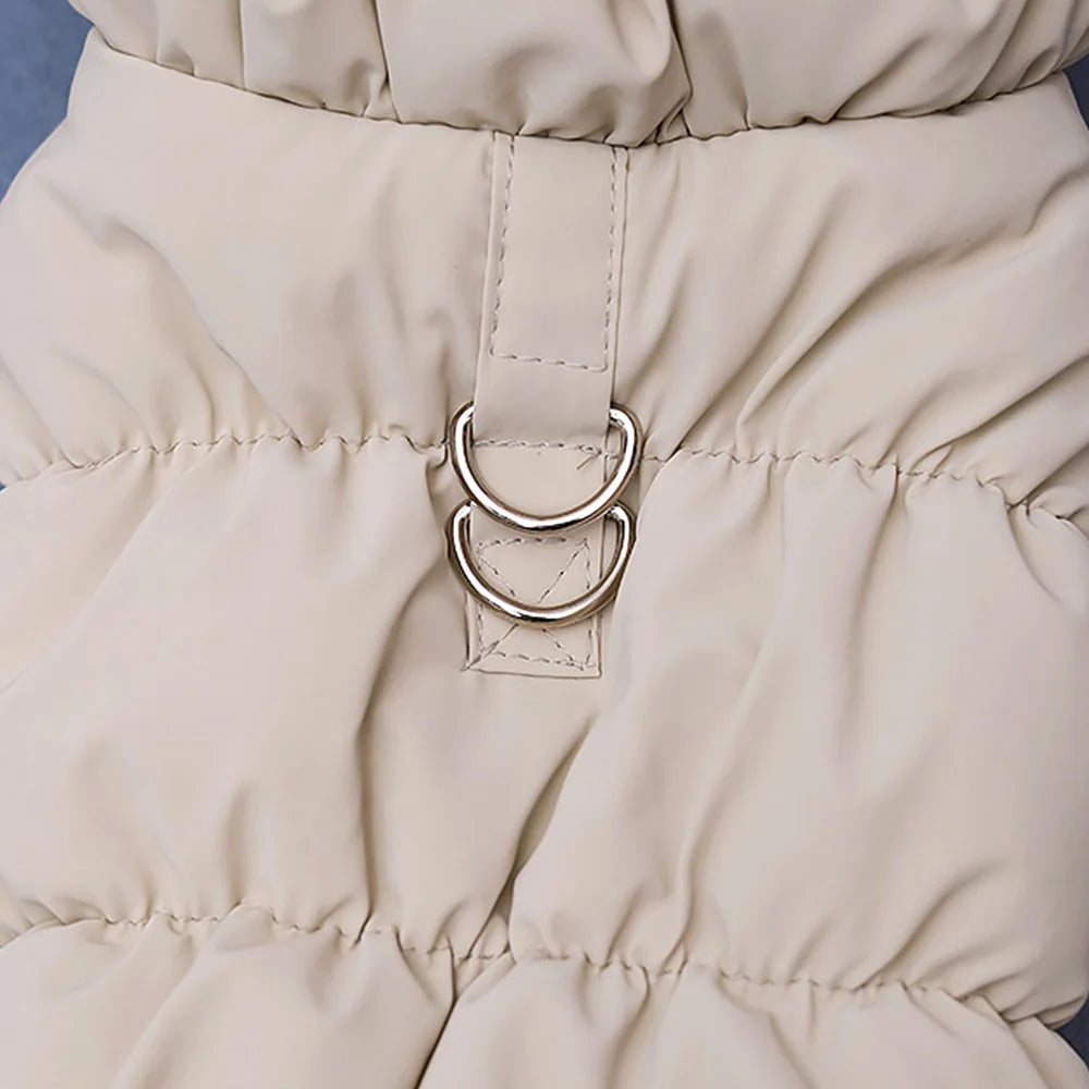 Winter Padded Puppy Cat Coat Jacket For Small Medium Dogs