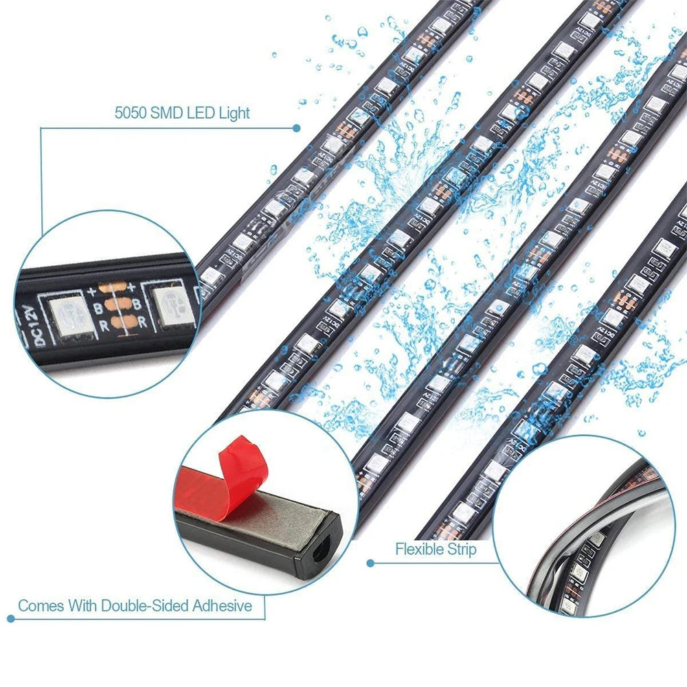 LED Underbody Strip Light Auto Decorative Ambient Lamp