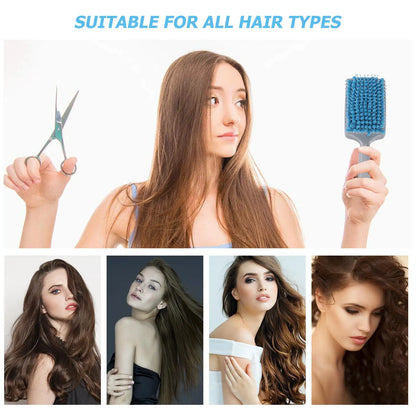 Professional Hair Stylist Recommended Drying Brush Sponge Paddle Fabric Bristles Plastic Ergonomic Handle Fast Drying Time