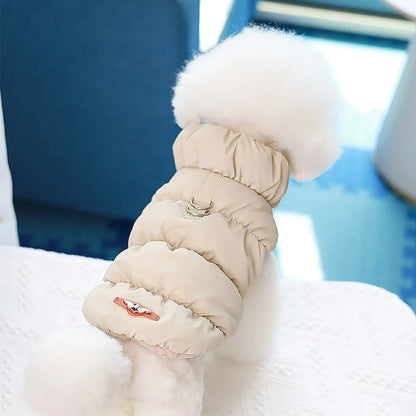 Winter Padded Puppy Cat Coat Jacket For Small Medium Dogs