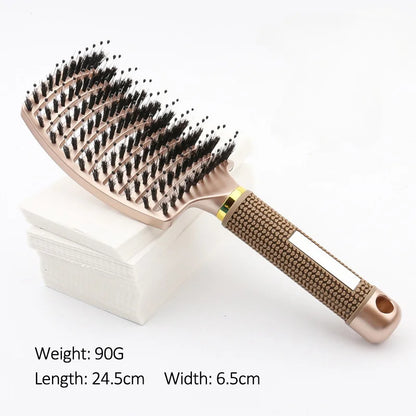 Professional Salon Hairdressing Comb Scalp MassageCombs Wet Curly Detangle Hair Brush for Barber Styling Tools