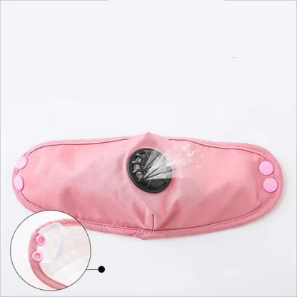 Cycling Cap Winter Keep Warm Hat with Goggle Strap Thermal Neck Warmer