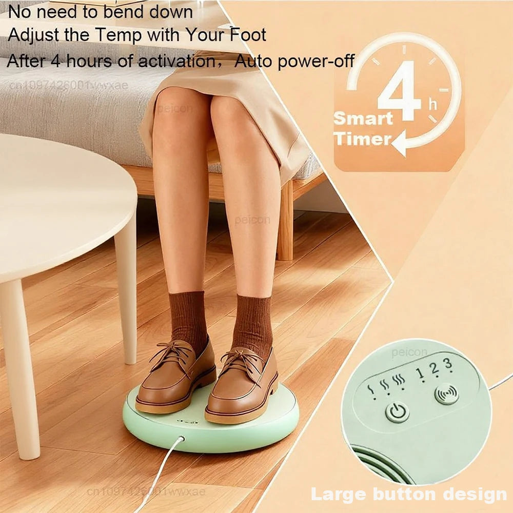 Foot Warmer Massager Promotes Blood Circulation in Feet
