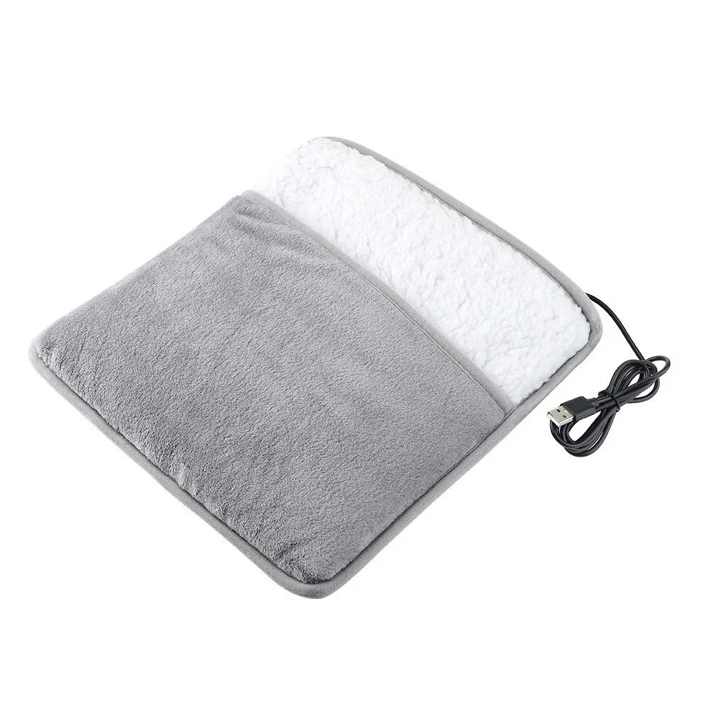 Foot Warmer USB Heater – Soft Plush Flannel Thermal Pad