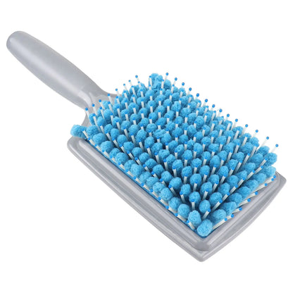 Professional Hair Stylist Recommended Drying Brush Sponge Paddle Fabric Bristles Plastic Ergonomic Handle Fast Drying Time