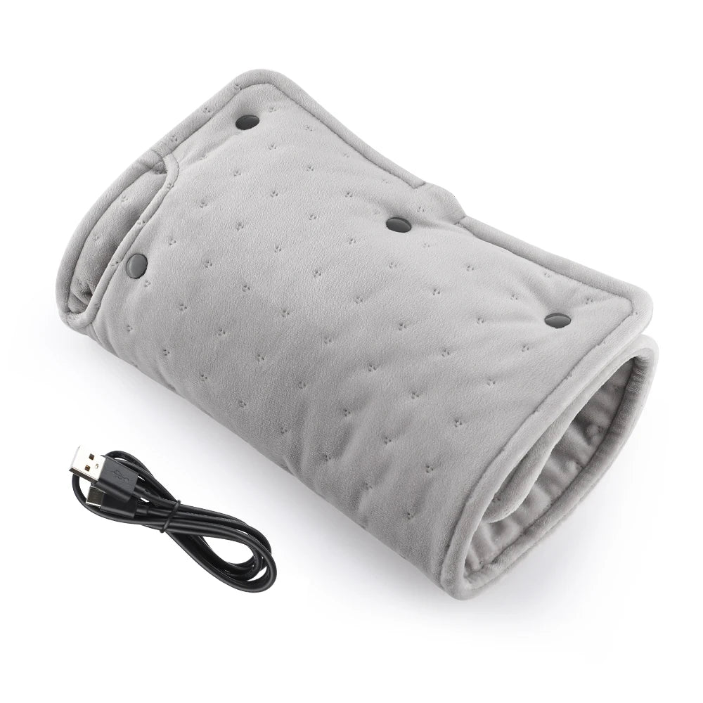 USB Portable Hand Warmer Rechargeable Plush Reusable Electric Foot Heater