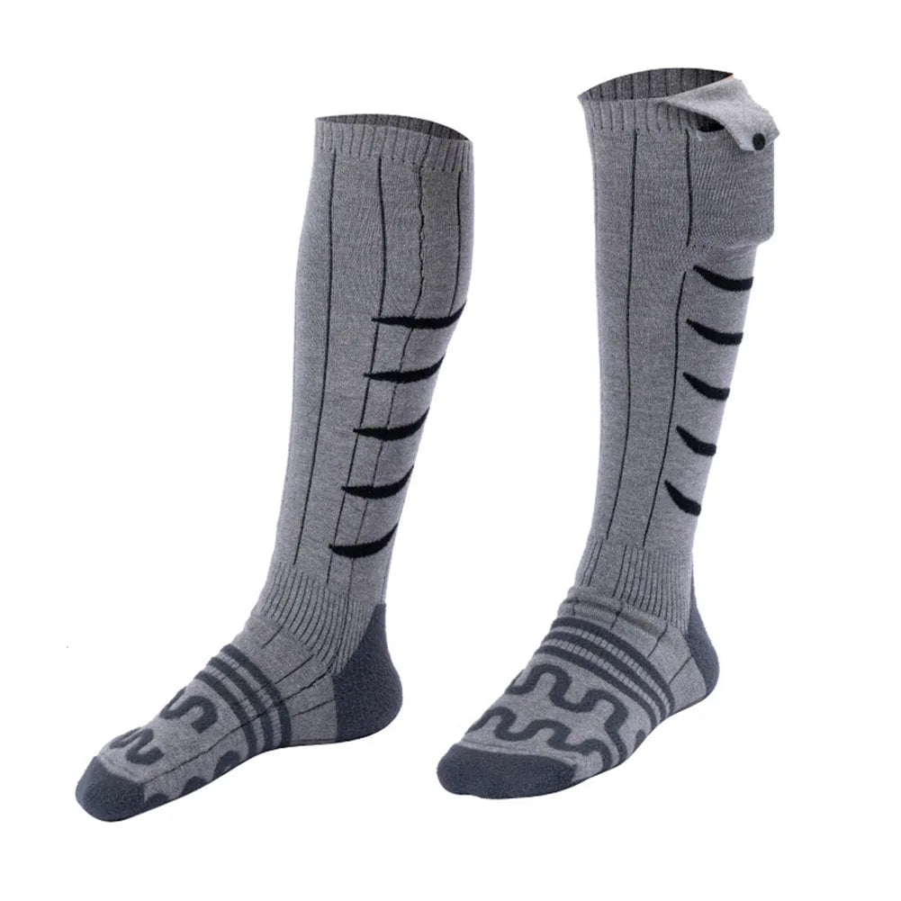 Winter Heating Socks Cold-Proof Winter Warm Thermal Socks Fast Heating Warm Winter Socks Washable for Cycling Camping Skating