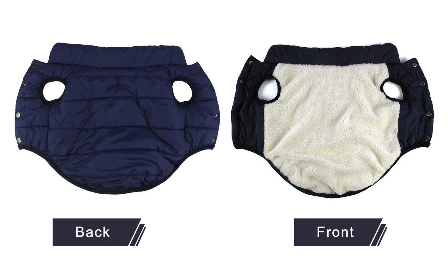 Winter Dog Clothes Outdoor Cold Proof Warm Dog Jacket