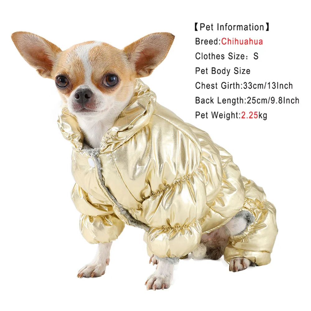Warm Cotton Pet Winter Coat – Dog & Cat Jacket (S‑XXL)