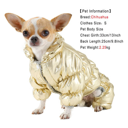 Warm Cotton Pet Winter Coat – Dog & Cat Jacket (S‑XXL)