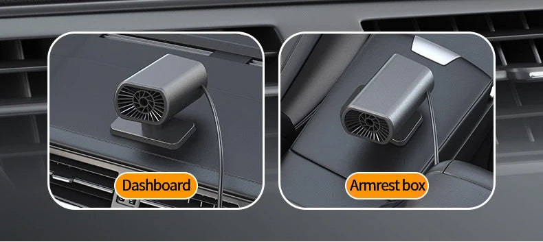 Winter Car Warm Air Blower Electric Heater High-Power Car Heating Heater Car Defrosting Snow Removal And Fog Removal