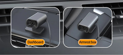 Winter Car Warm Air Blower Electric Heater High-Power Car Heating Heater Car Defrosting Snow Removal And Fog Removal