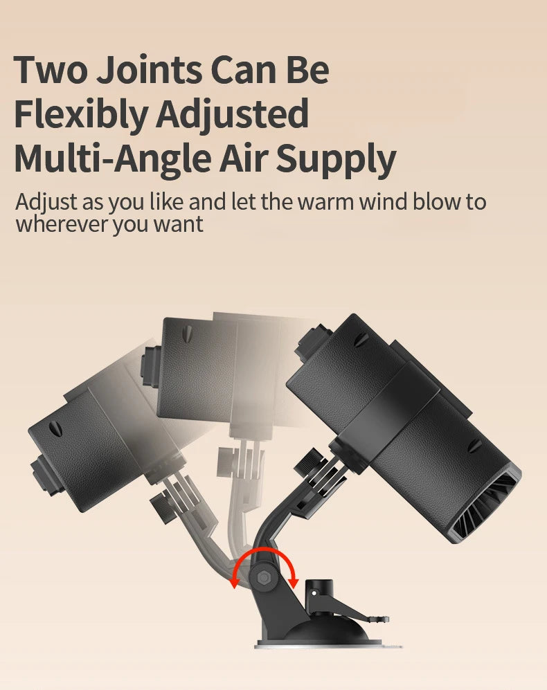 Winter Car Warm Air Blower Electric Heater High-Power Car Heating Heater Car Defrosting Snow Removal And Fog Removal