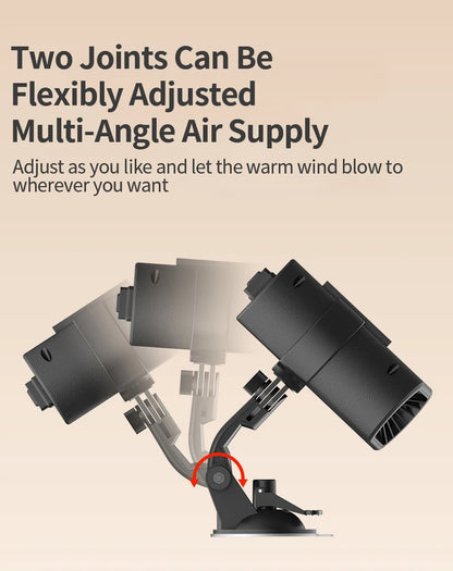 Winter Car Warm Air Blower Electric Heater High-Power Car Heating Heater Car Defrosting Snow Removal And Fog Removal