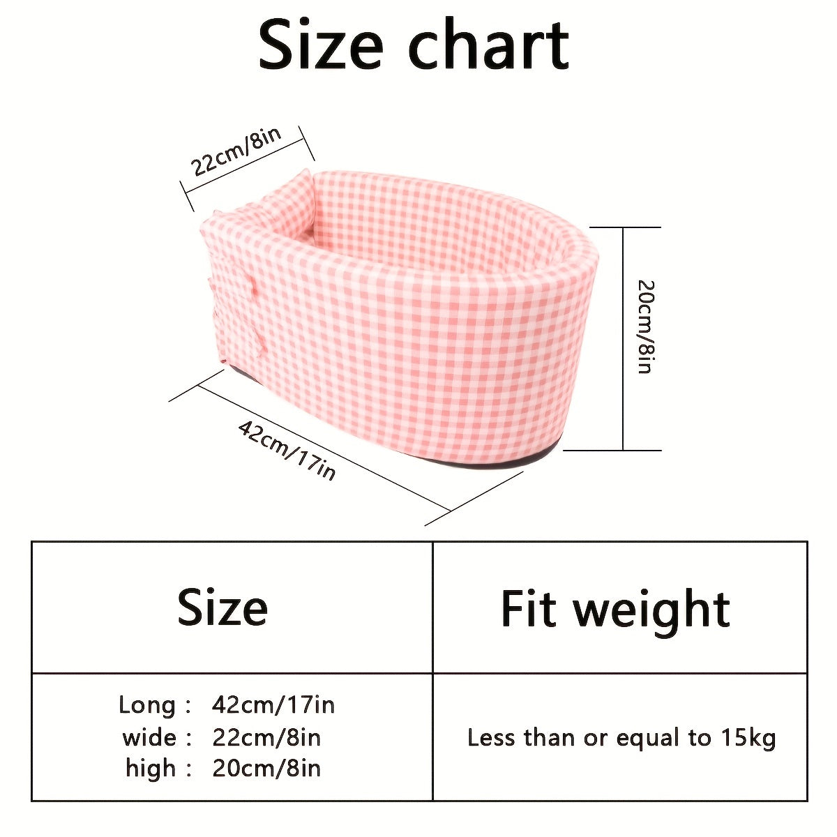 Pet Car Seat for Small Dogs and Cats