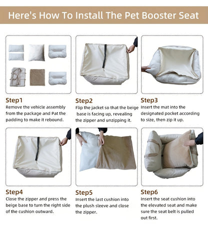 cozy and comfortable dog /cat seat cover